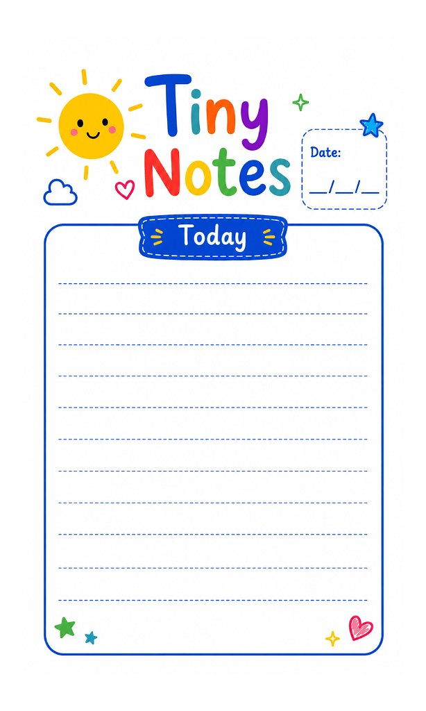 Tiny Notes Sky