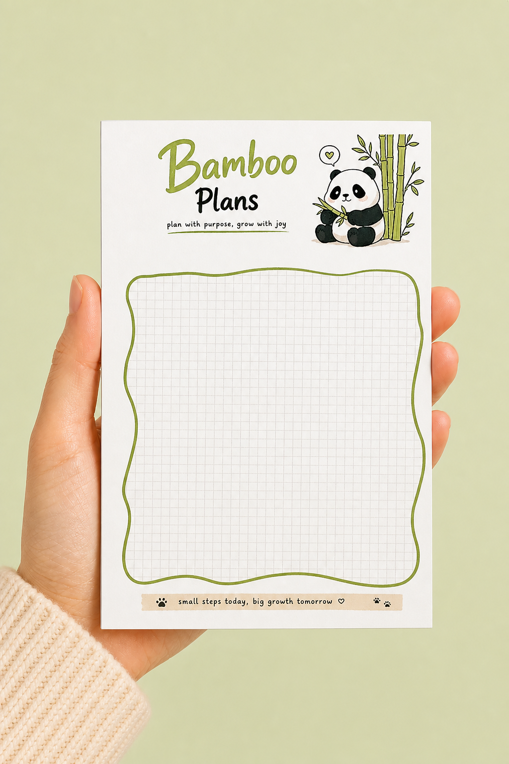 Photo 2 of Bamboo Plans Notepad