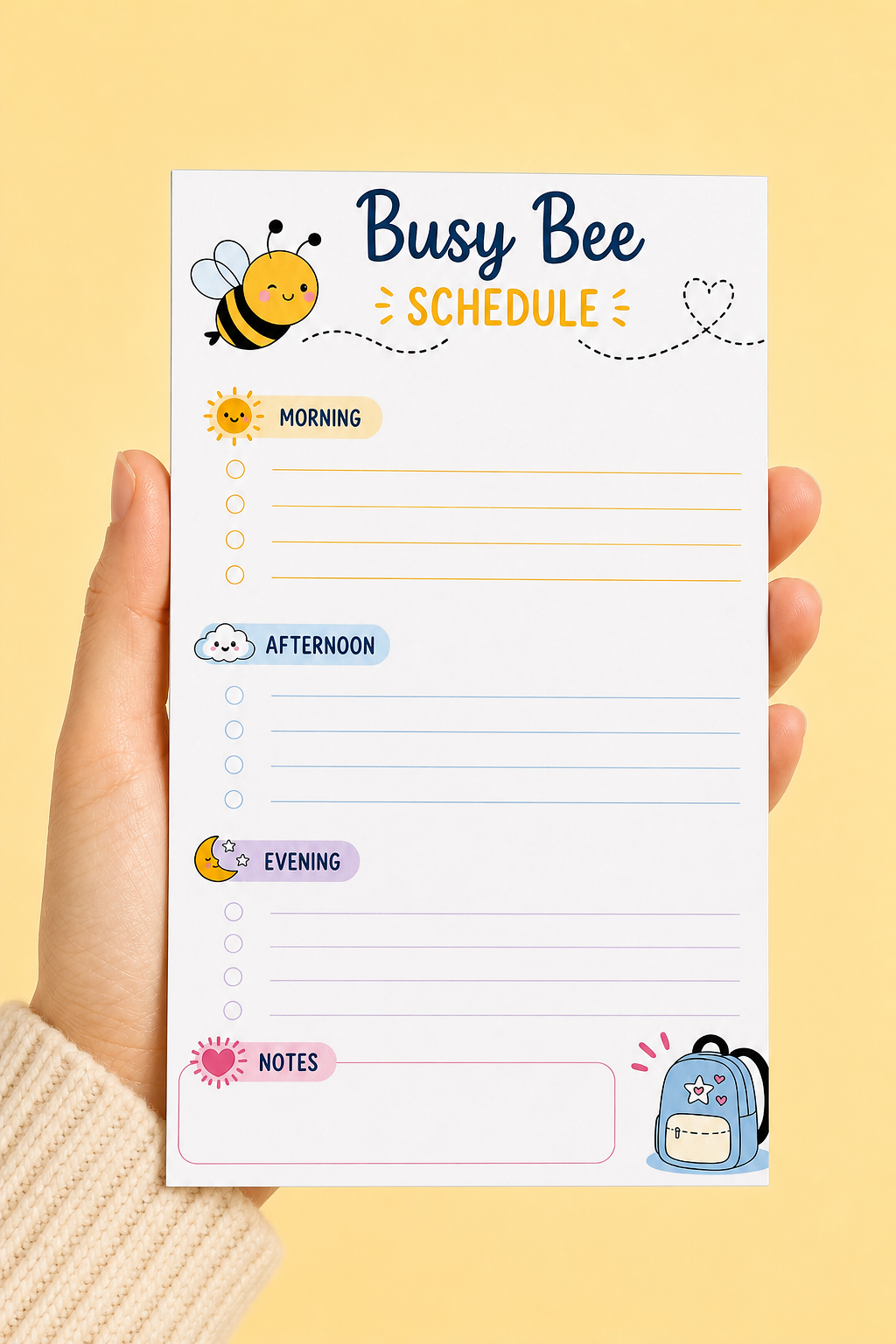 Photo 2 of Busy Bee Schedule