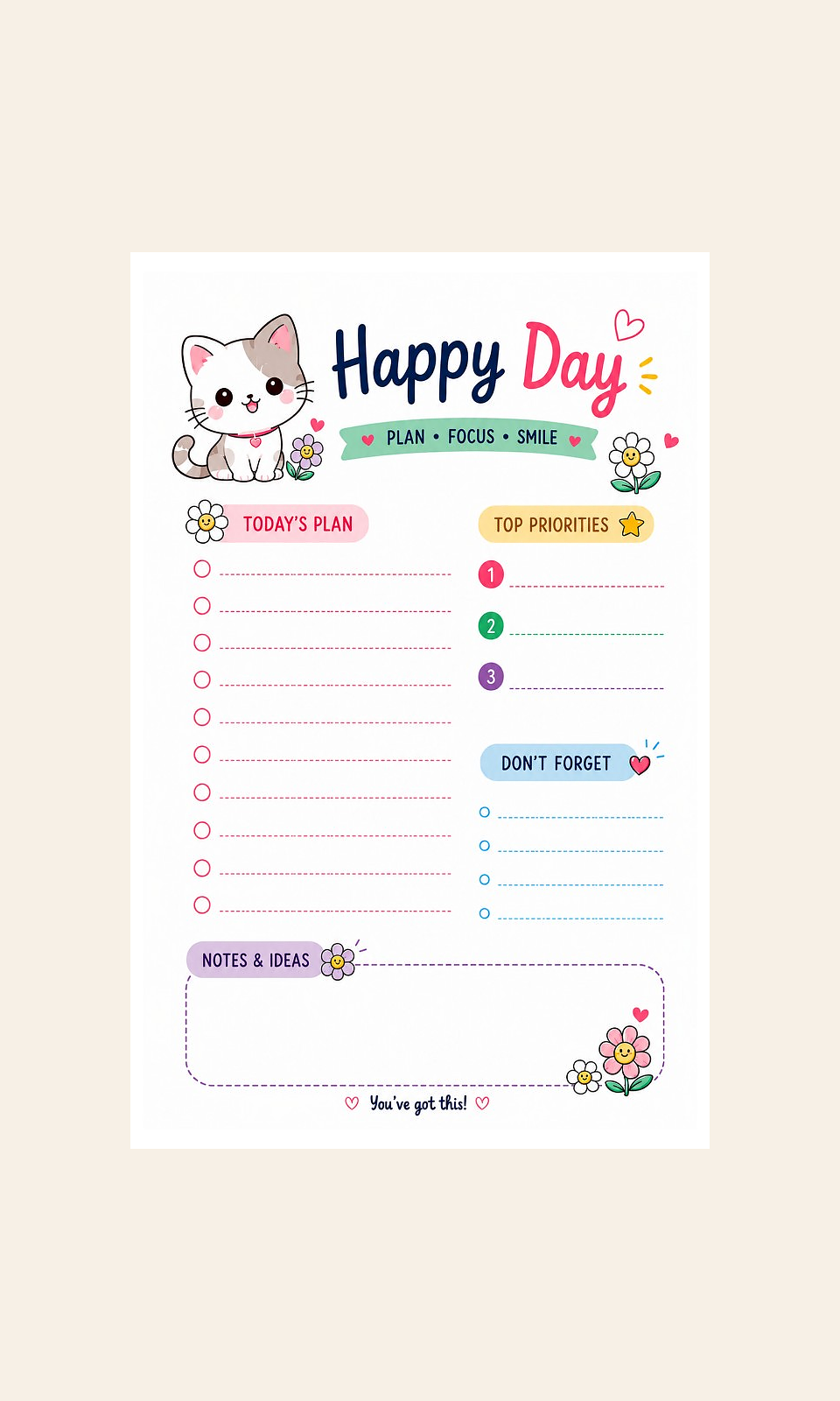 Photo 1 of Happy Day Planner