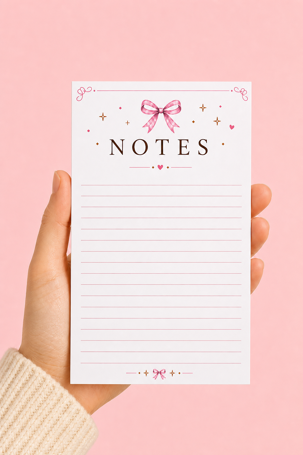 Photo 2 of Bow Blush Notepad