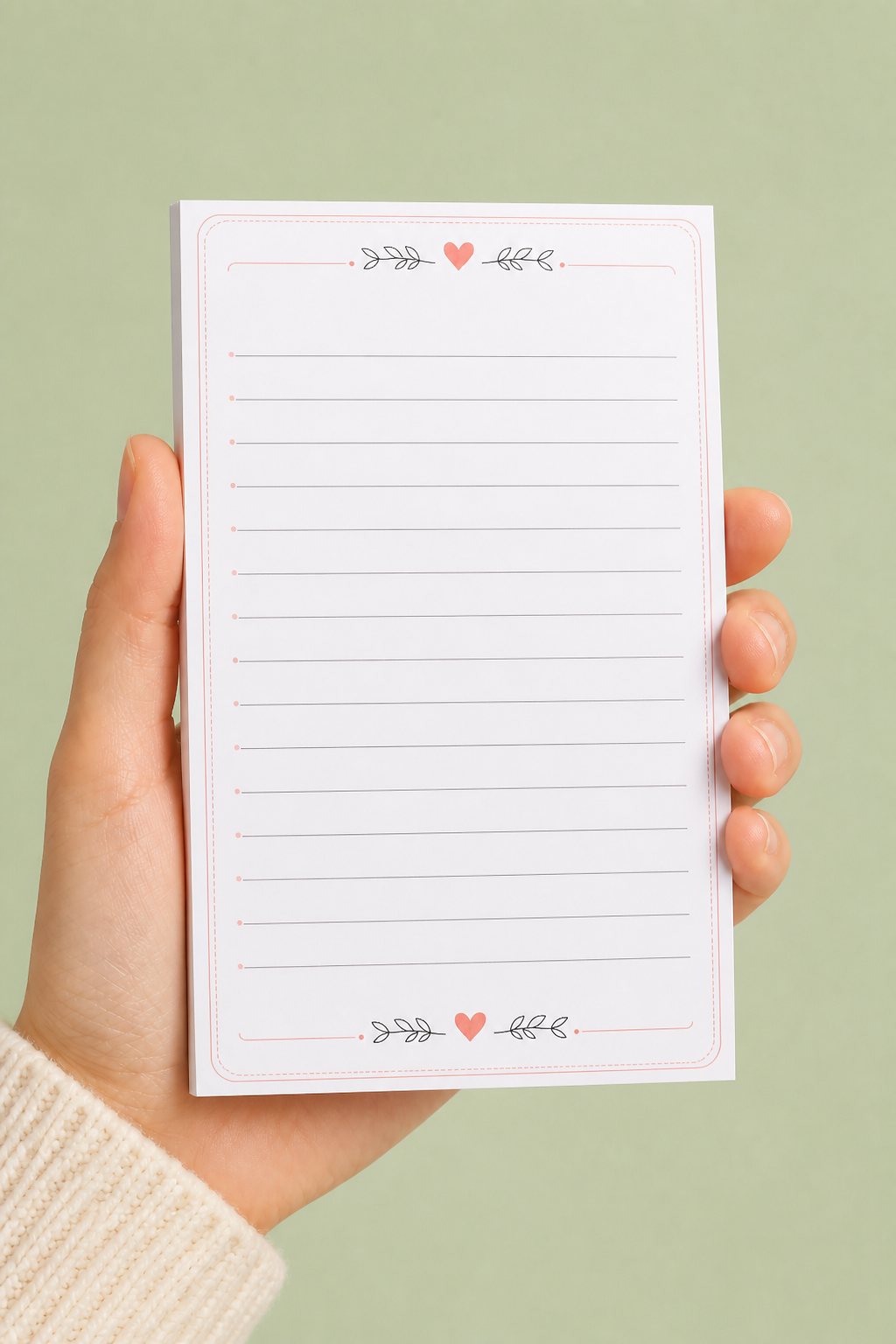 Photo 2 of Leafy Heart Notes