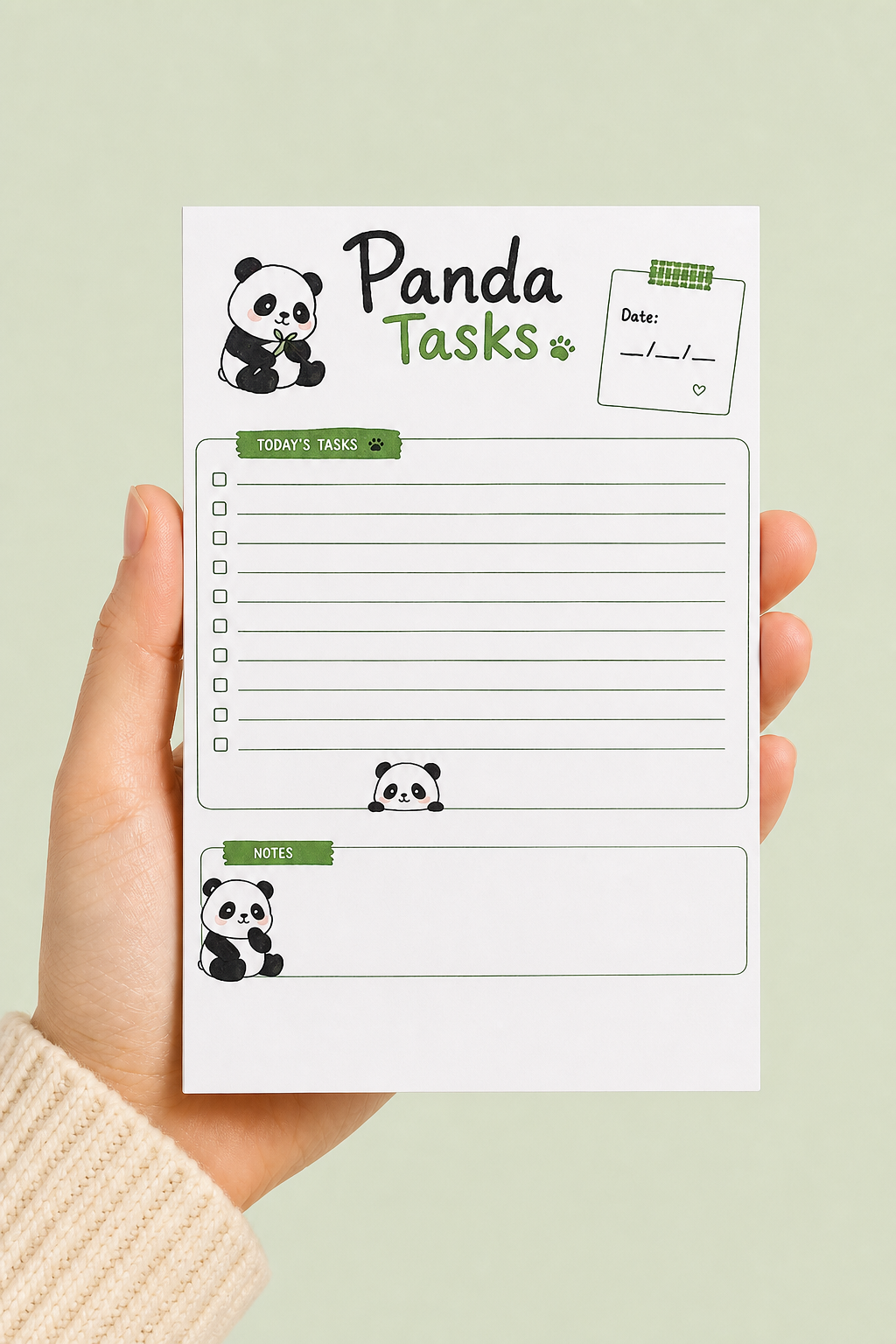 Photo 2 of Panda Tasks Notepad