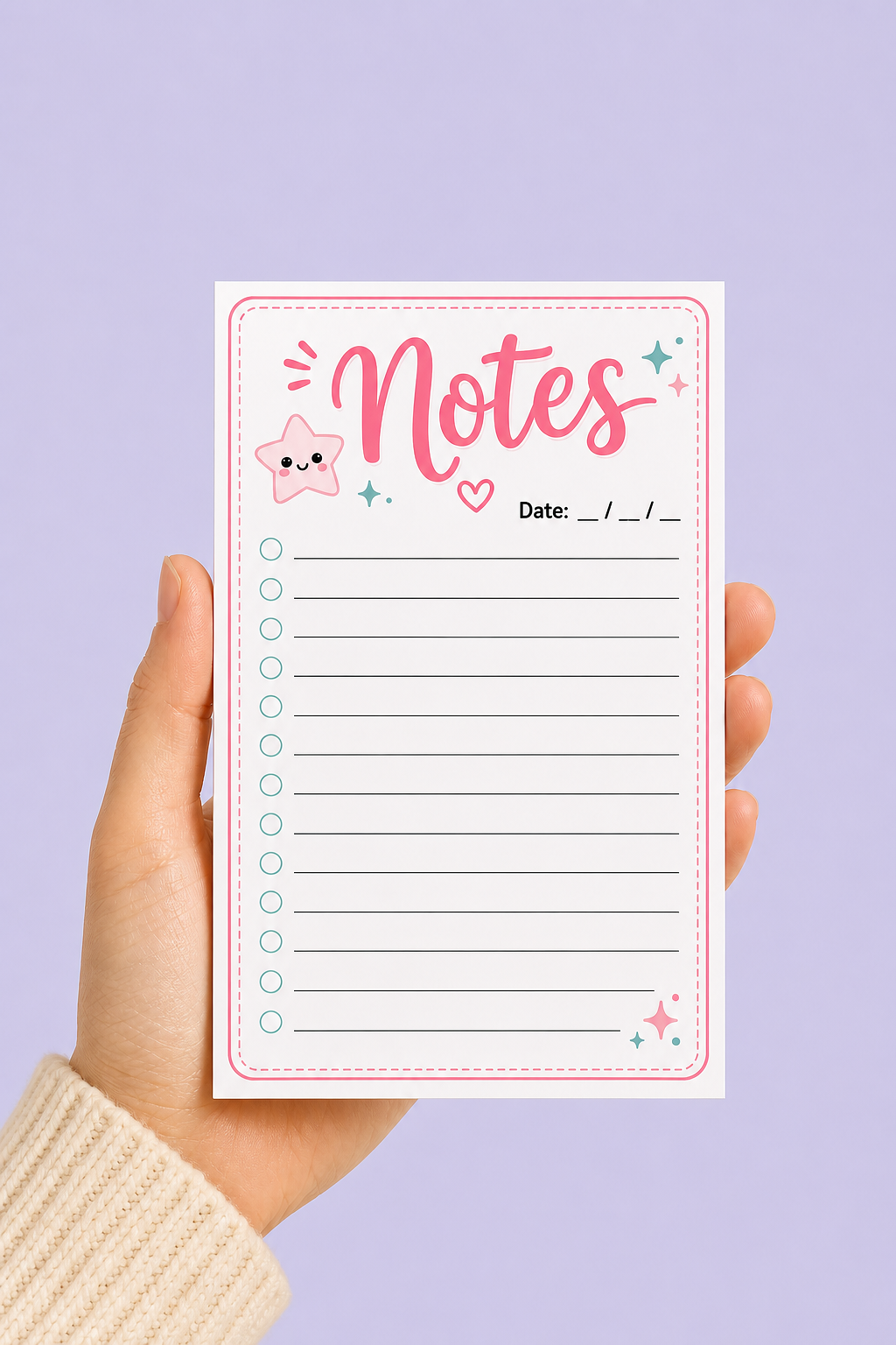 Photo 2 of Starry Notes List