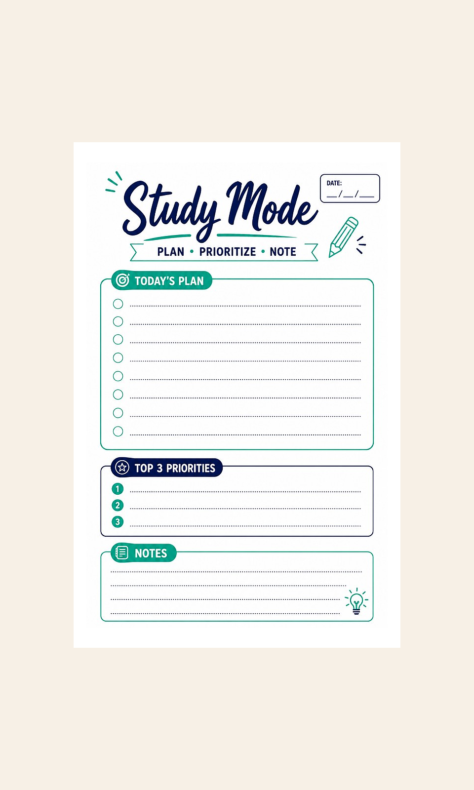 Study Mode