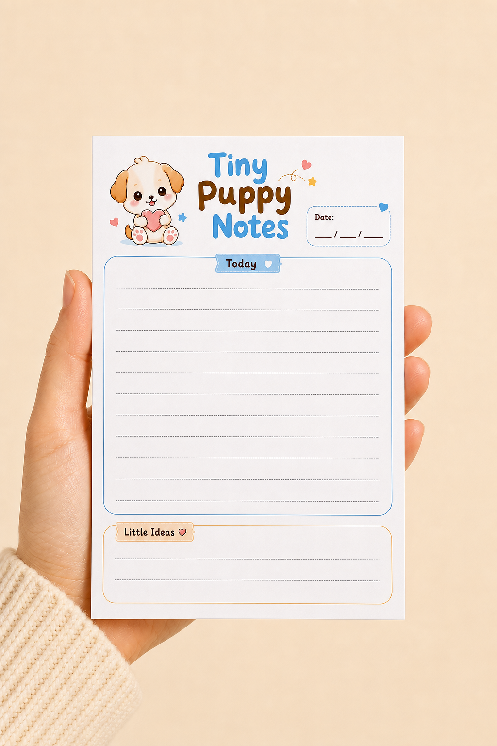 Photo 2 of Tiny Puppy Notes